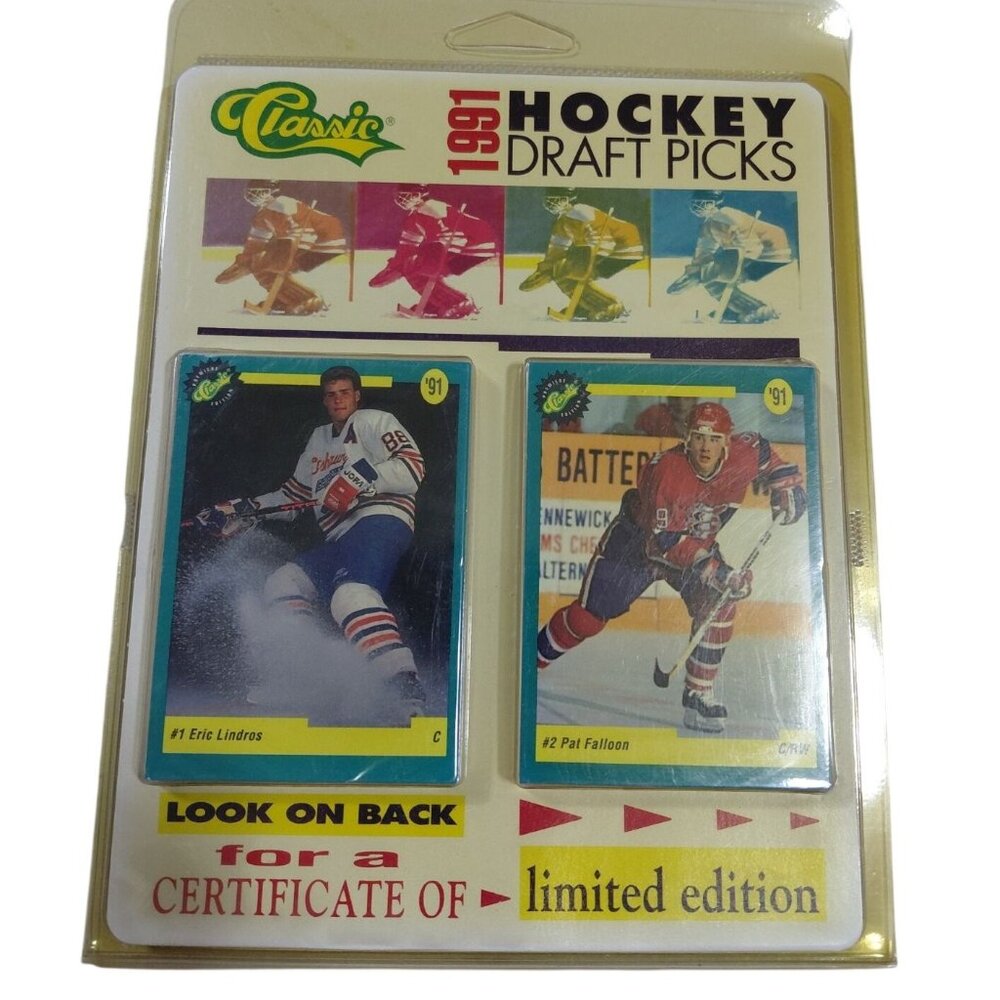 Vintage 1991 Classic Hockey Draft Picks Limited Edition Card Set Sealed